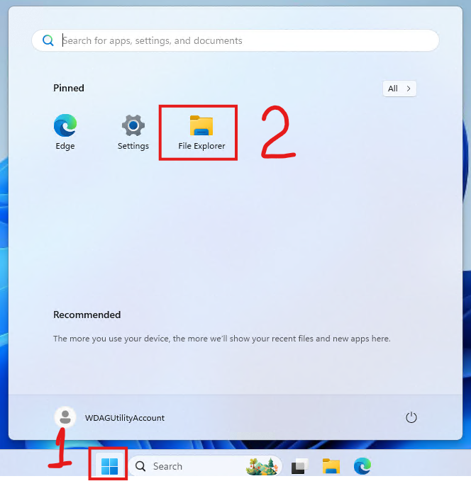 Open File Explorer